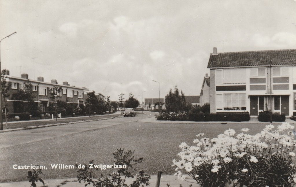 Castricum - Willem de Zwijgerlaan, Verzenden, 1940 tot 1960, Gelopen, Noord-Holland