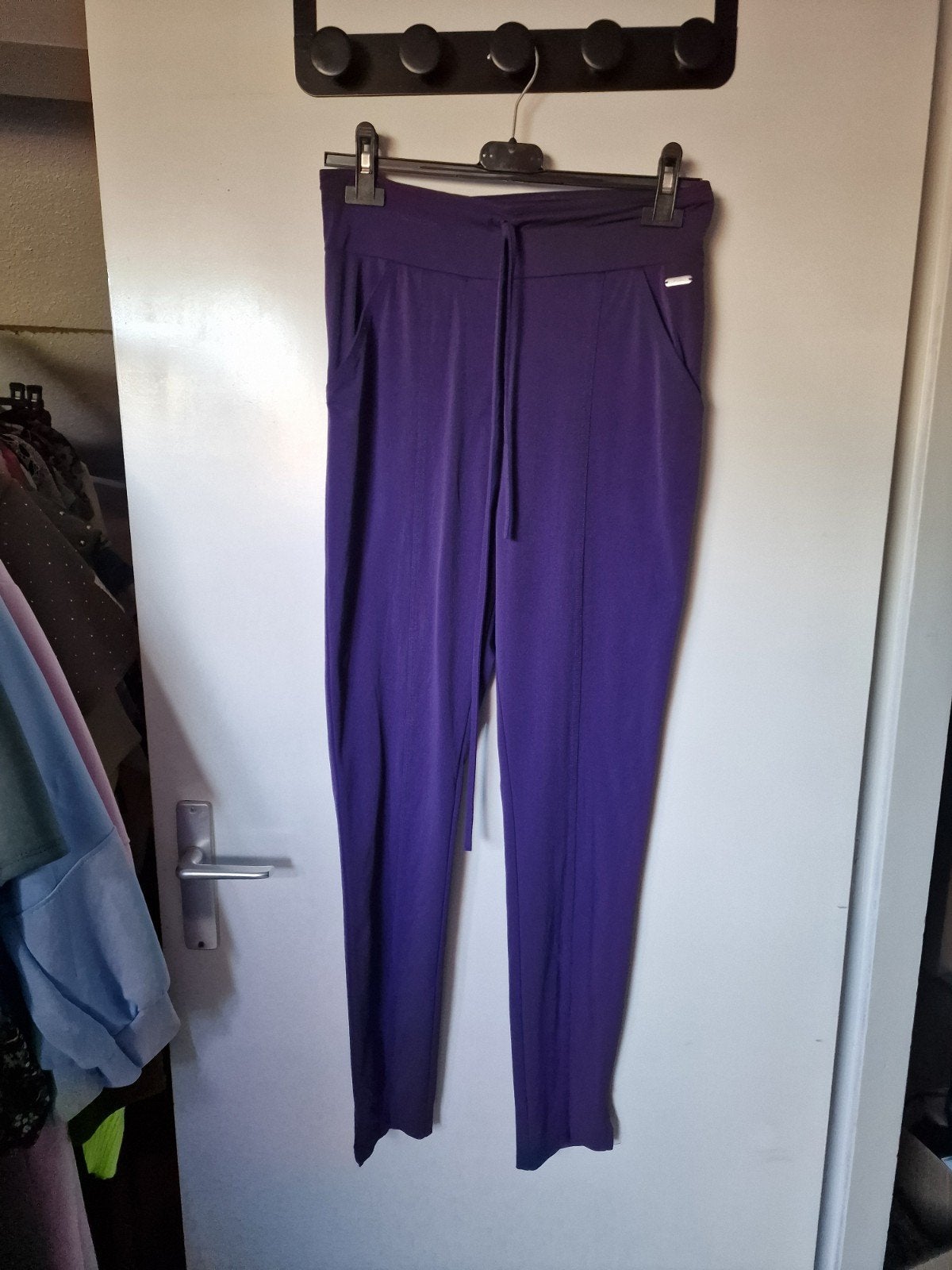 travelstof broek ambika maat xs (kan ook als s), Zwart, Ophalen of Verzenden, Zo goed als nieuw, Maat 34 (XS) of kleiner