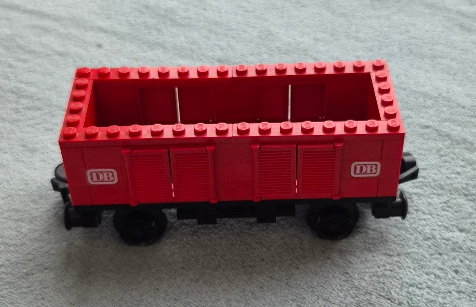 Lego City trein wagon (uit set 7730), Lego, Ophalen of Verzenden, Zo goed als nieuw, Compleet