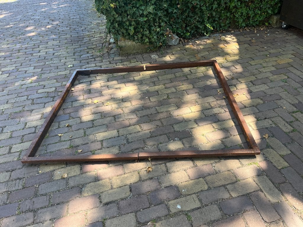 Cortenstaal rand, overzetrand, borderrand, Ophalen, Overige materialen, 100 tot 200 cm, Nieuw