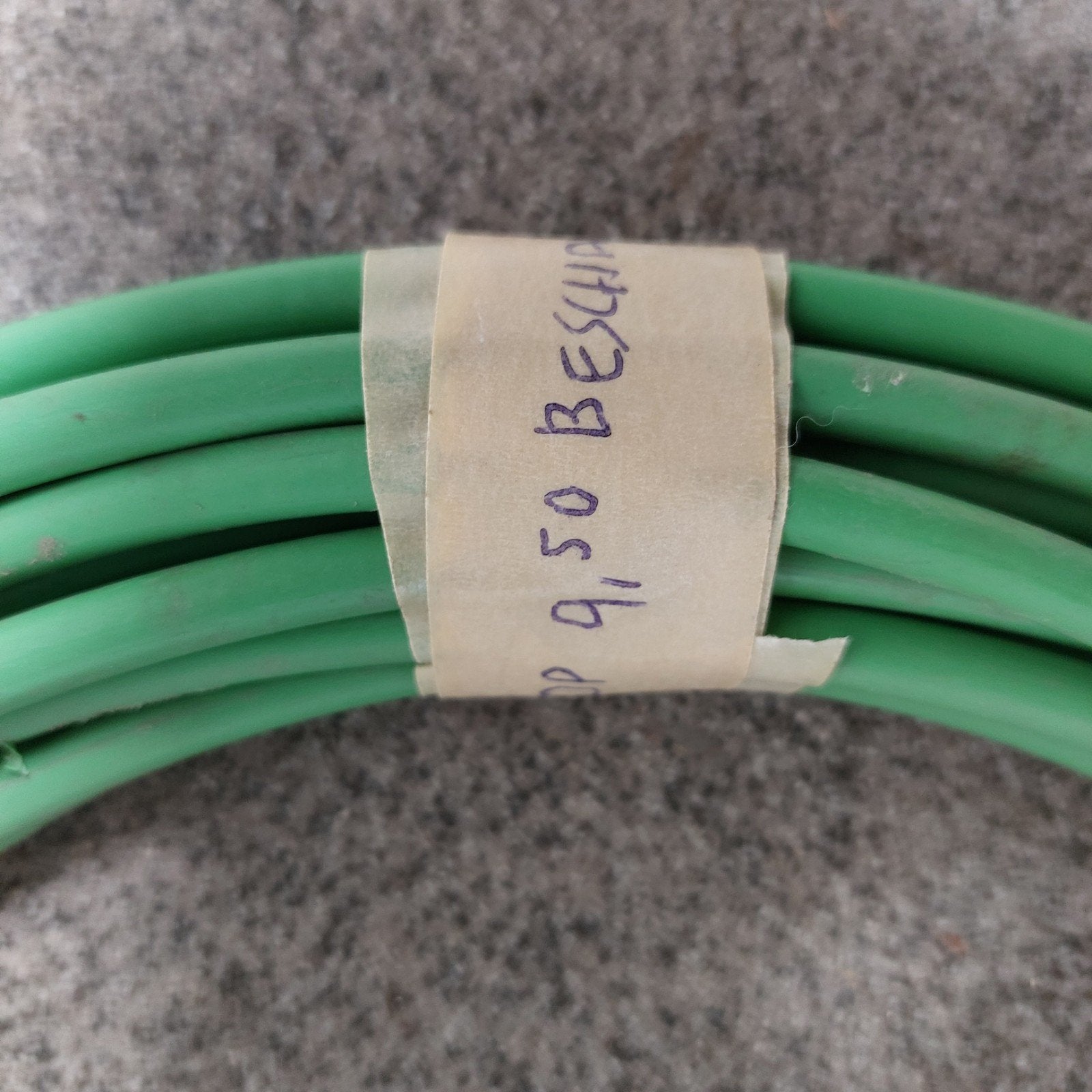 Groene Coax 12 Kabel - 16 meter, Ophalen, Gebruikt, 10 meter of meer, Coaxiale kabel
