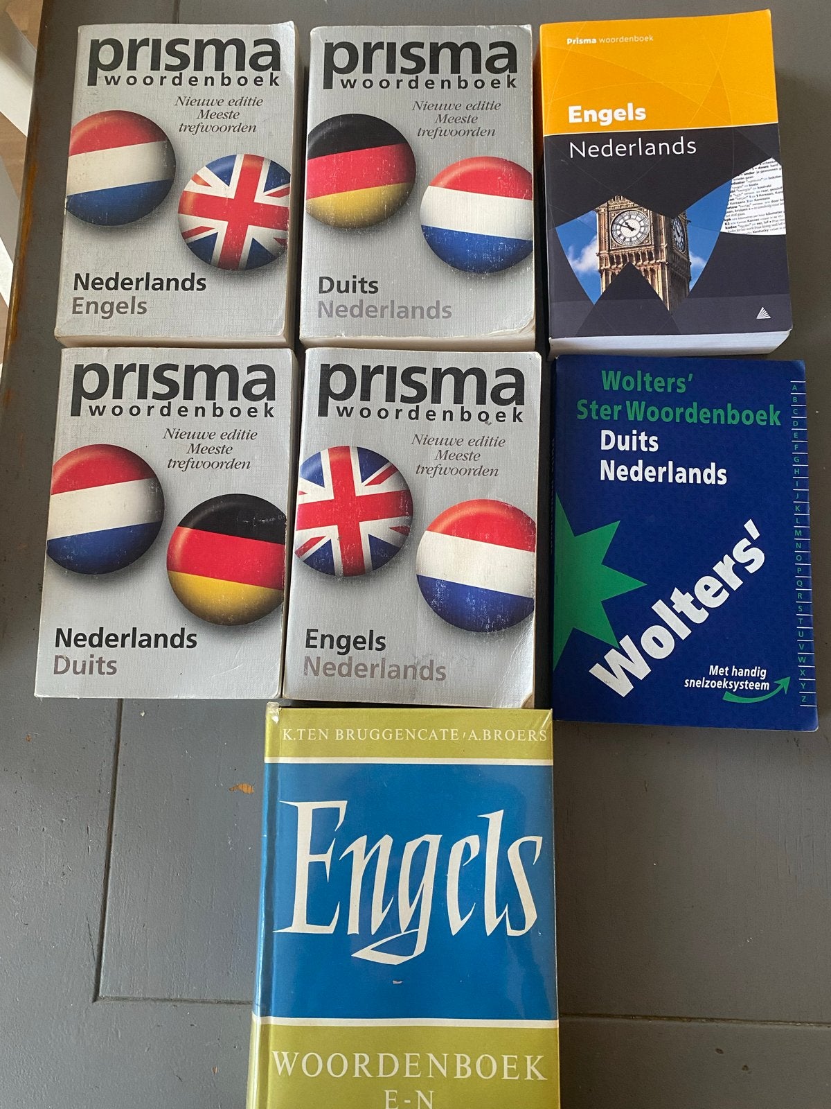 Diverse Woordenboeken: Prisma, Wolters, Engels, Duits, Neder, Ophalen of Verzenden, Zo goed als nieuw, Prisma of Spectrum, Nederlands