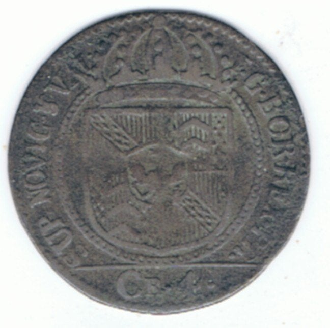 23-1490 Zwitserland, Neuchatel 4 kreuzer 1792, Ophalen of Verzenden, Overige landen, Losse munt