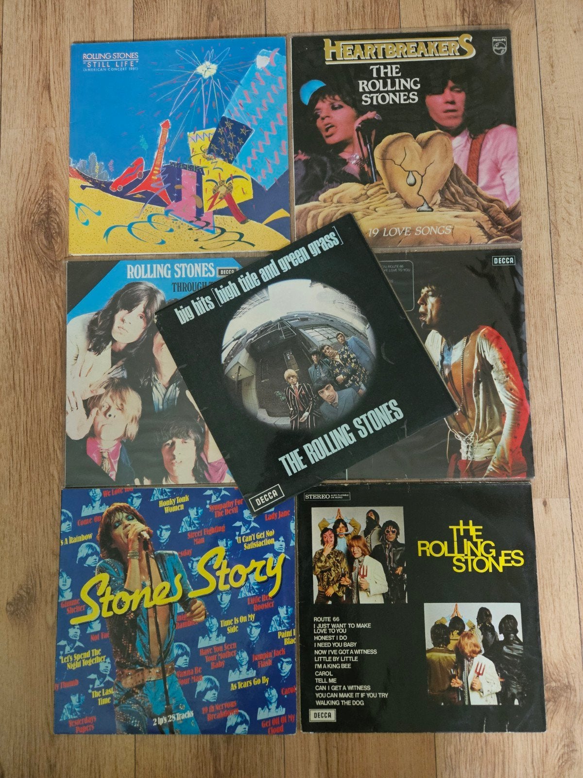 Lp set Rolling Stones 7 maal, Cd's en Dvd's, Ophalen of Verzenden