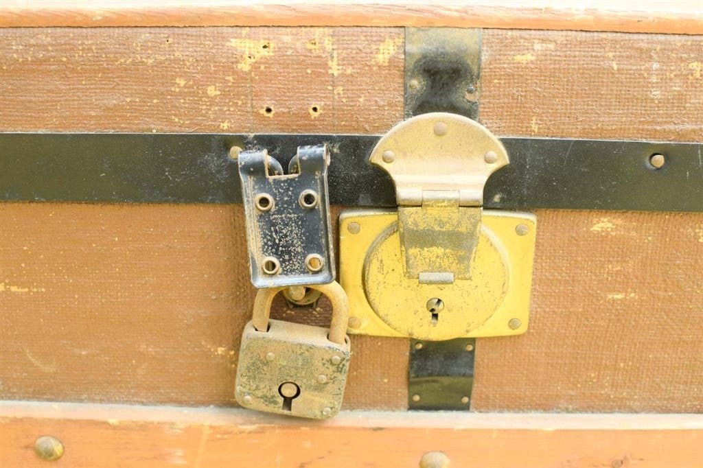 Houten kist 44212, Huis en Inrichting, Ophalen of Verzenden, Gebruikt, 50 tot 100 cm, Minder dan 50 cm