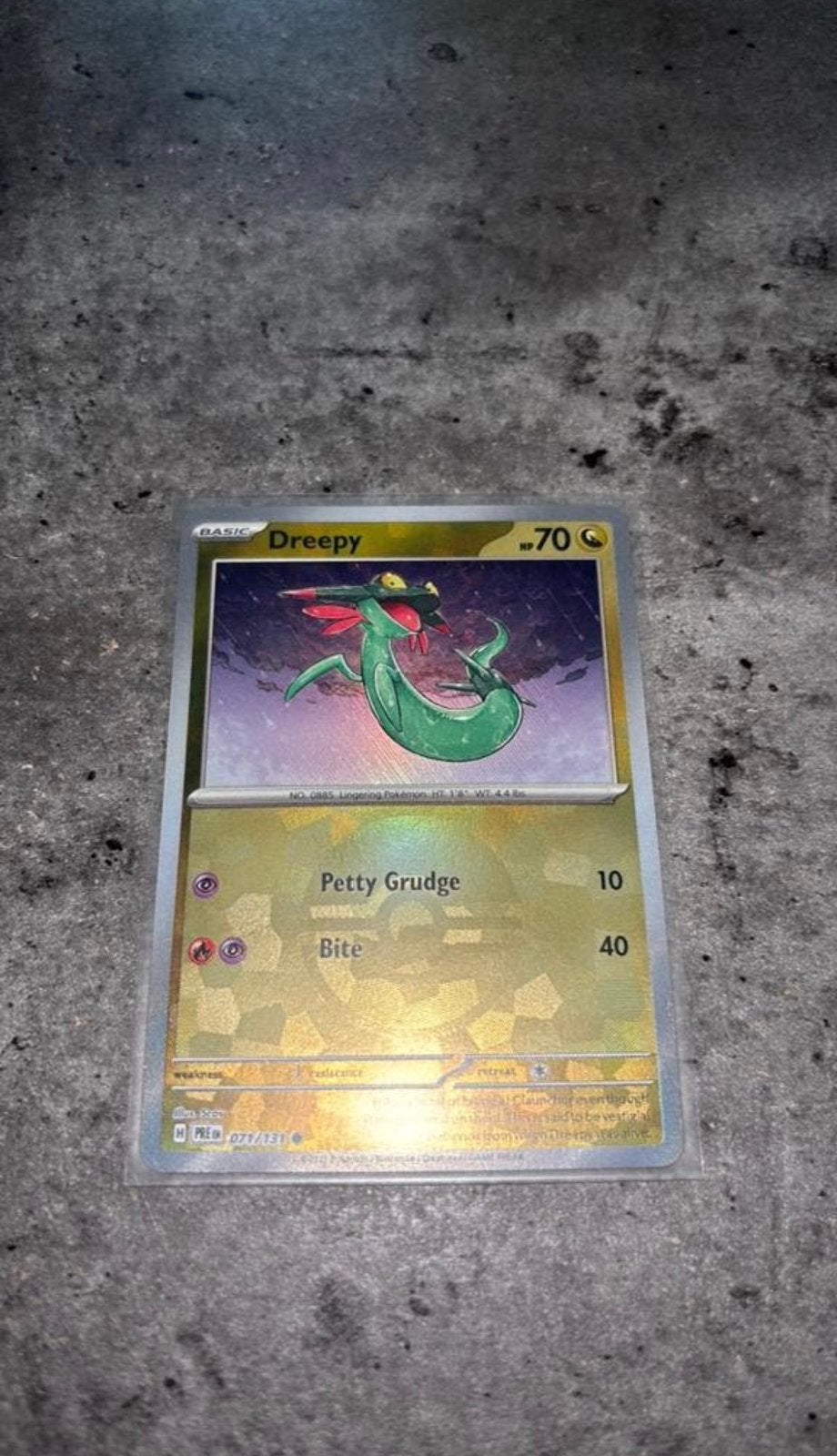 Dreepy POKEBALL (071/131) Prismatic Evolutions, Ophalen of Verzenden, Zo goed als nieuw