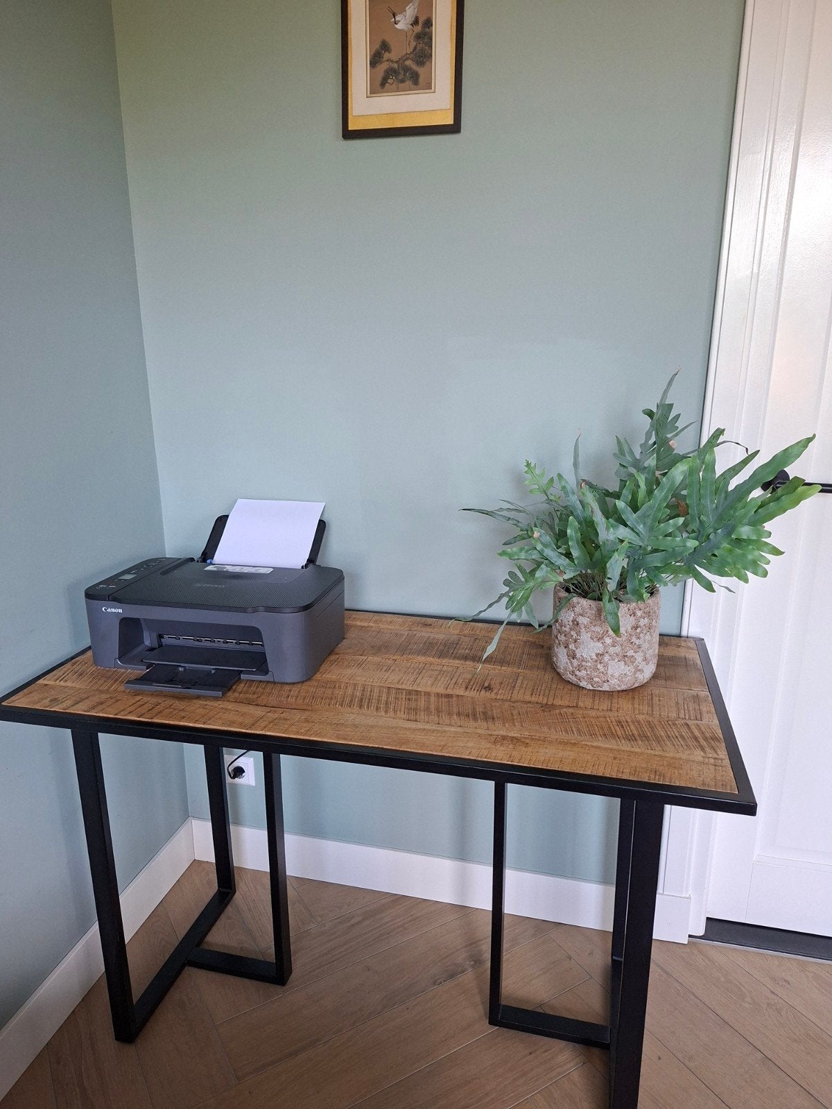 Tafel/sidetable/bureau, Ophalen, 25 tot 50 cm, Rechthoekig, 100 tot 150 cm