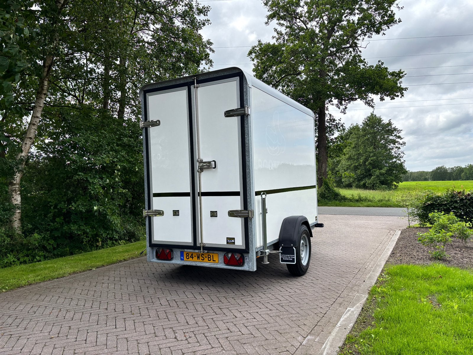 Henra gesloten aanhangwagen, Auto diversen, Aanhangers en Bagagewagens, Ophalen, Zo goed als nieuw