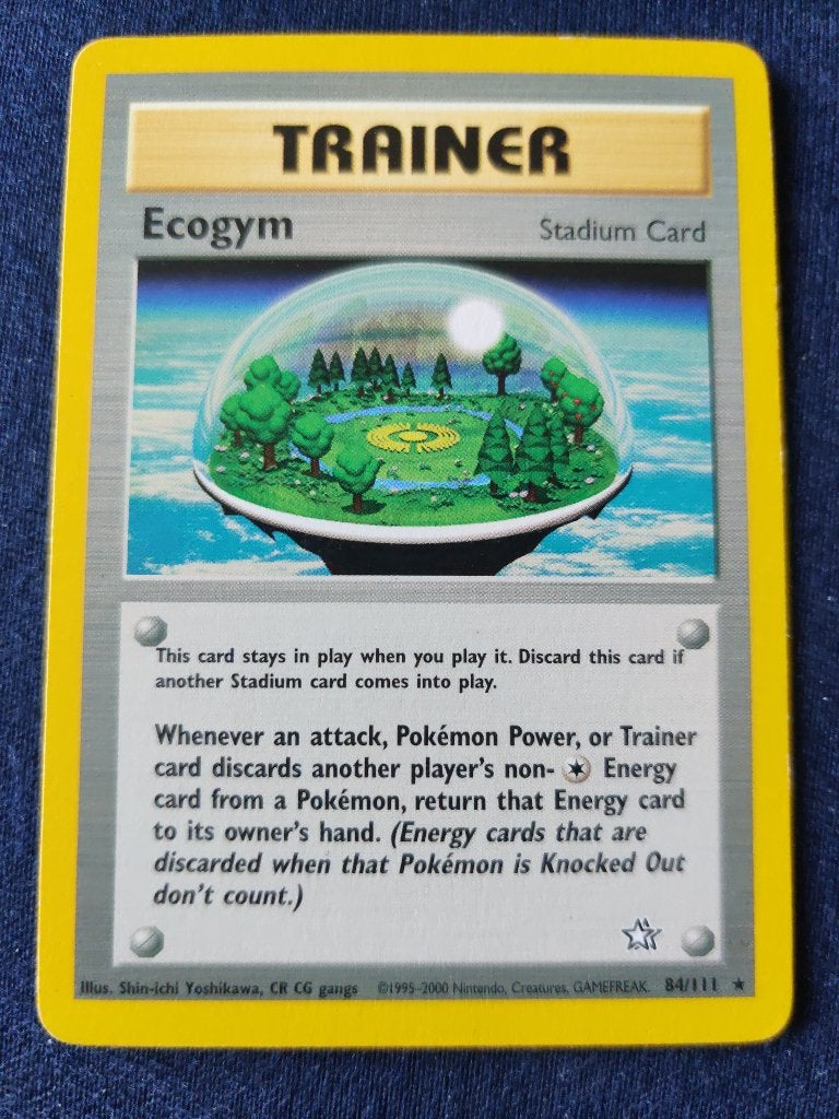 Ecogym (Stadium Card) - Neo Genesis 84/111 - Near Mnt, Ophalen of Verzenden, Nieuw
