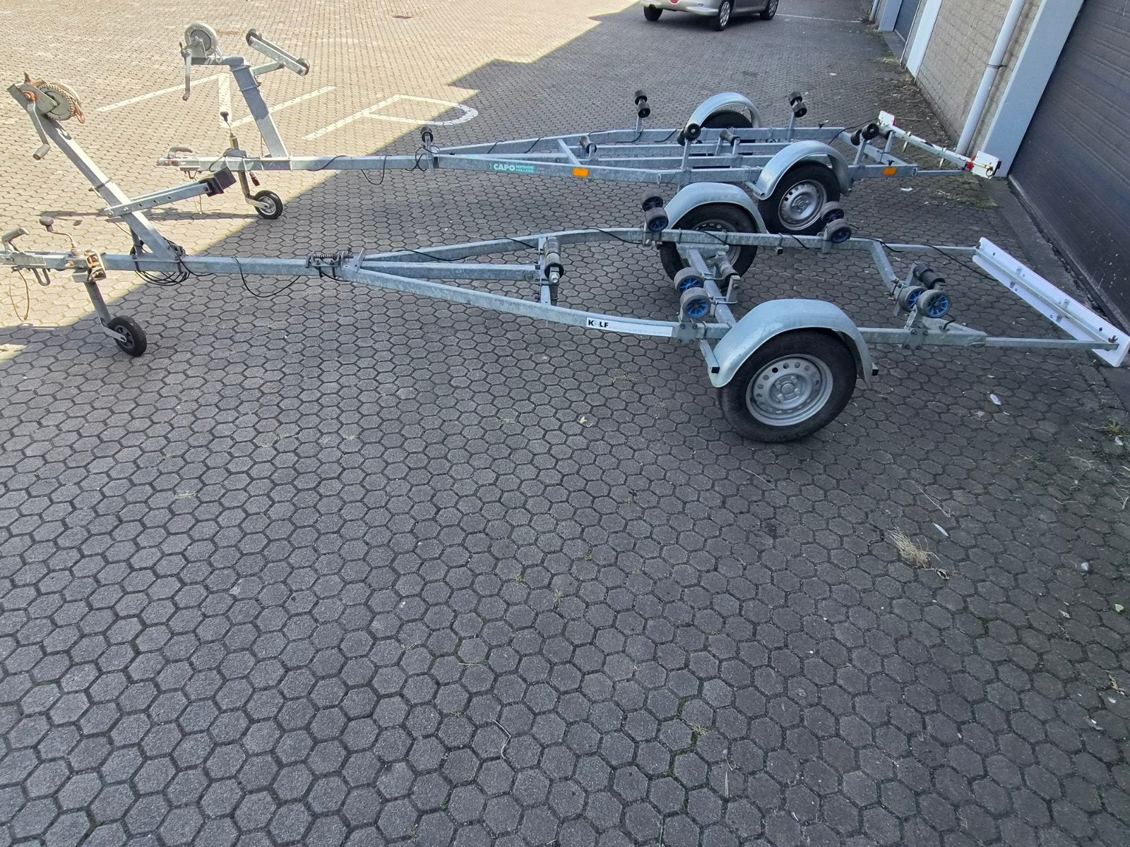 BOOTTRAILER  KALF, Watersport en Boten, Boottrailers, Ophalen of Verzenden, Minder dan 6 meter, Minder dan 1500 kg