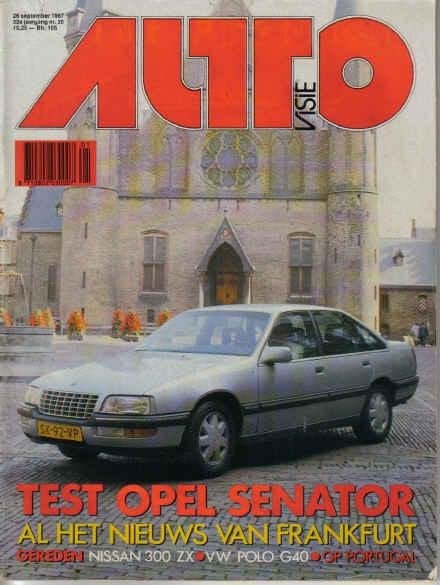Autovisie 20 1987 : VW Polo Coupe G40 - Corrado - Nissan 300, Ophalen of Verzenden, Gelezen, Algemeen
