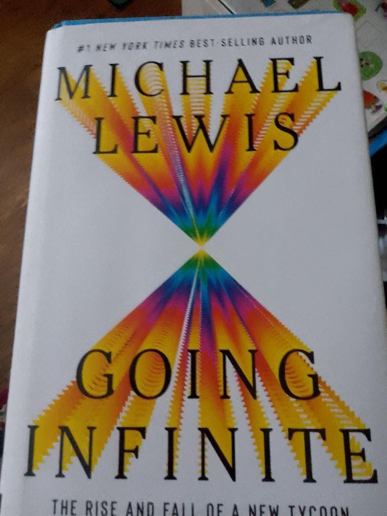 boek book michael lewis  going infinite, Boeken, Ophalen, Zo goed als nieuw, Management