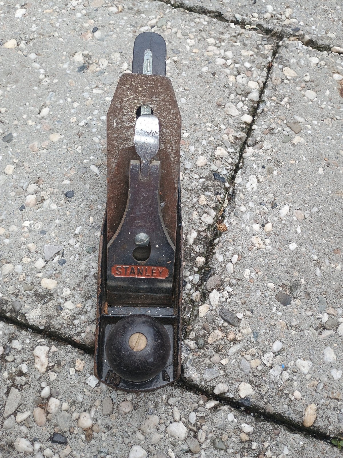 Oude Stanley schaaf nr. 4 - Vintage gereedschap, Ophalen