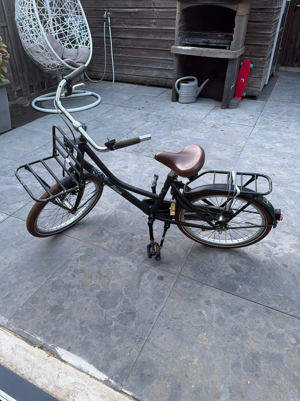 Fiets met nieuwe handvatten en trappers nodig, Gebruikt, Overige typen, Staal, Ophalen of Verzenden