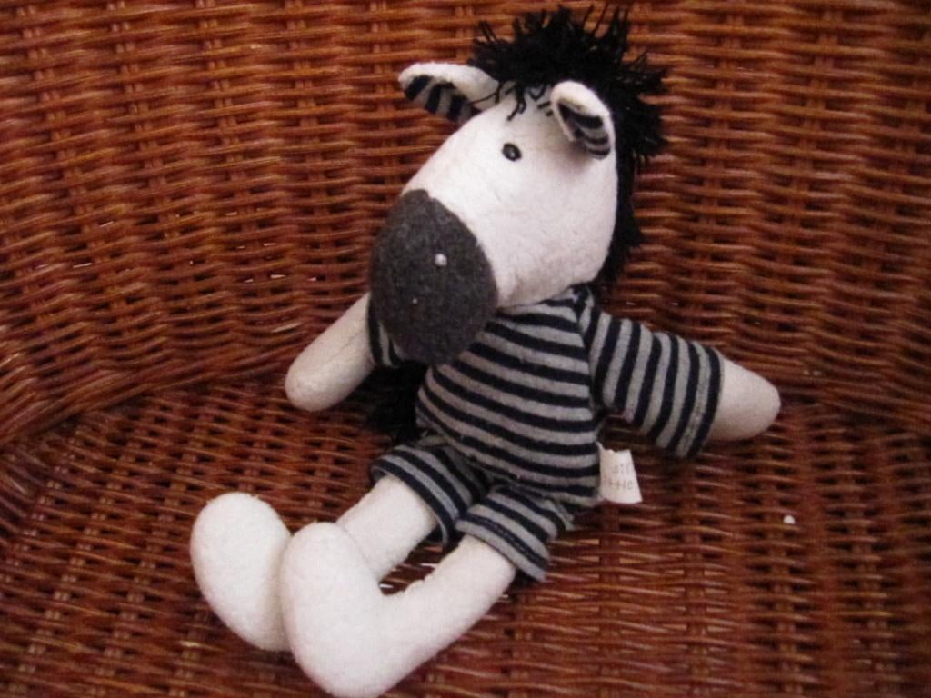 Sigikids little friends zebra 3,50 euro, Ophalen of Verzenden, Zo goed als nieuw, Overige typen