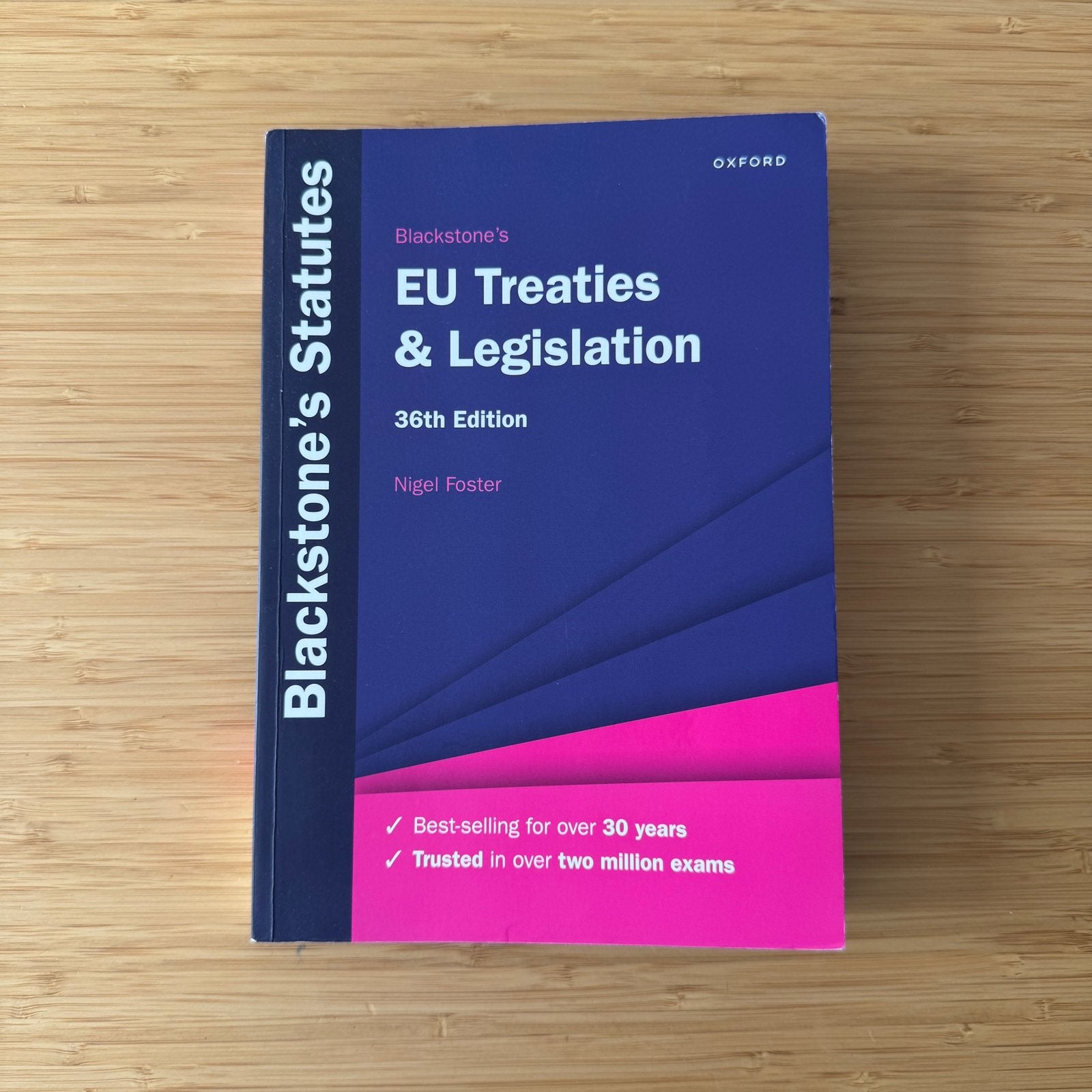 Blackstone's EU Treaties & Legislation – 36th edition, Ophalen of Verzenden, Zo goed als nieuw, Overige onderwerpen