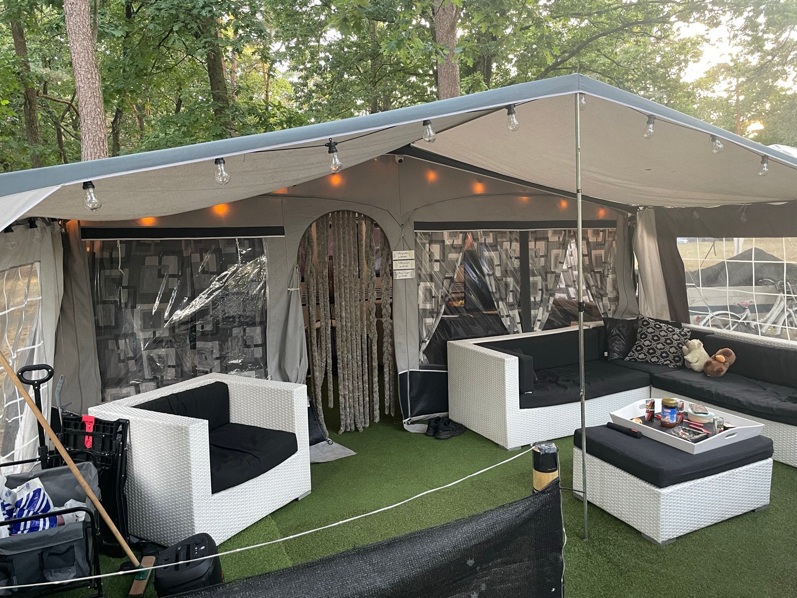 Walker voortent voor caravan omloopmaat 13, Ophalen, Gebruikt, Walker Campingstyle