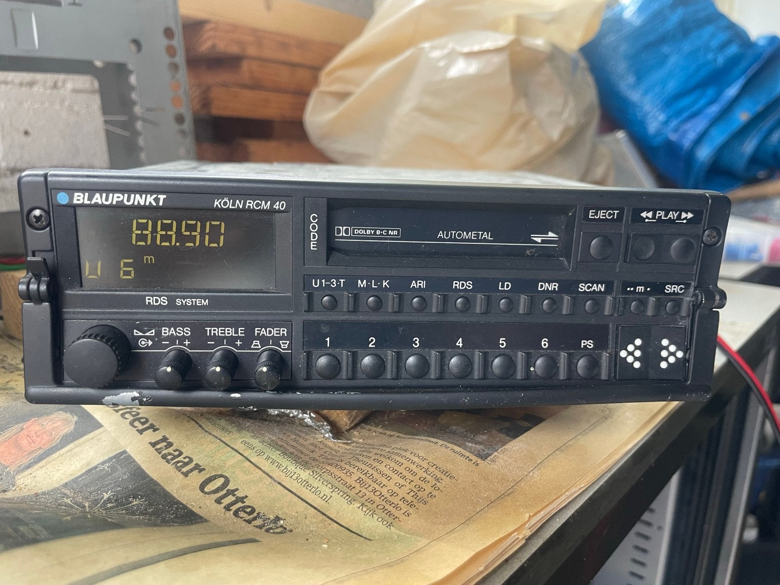 Blaupunkt Köln RCM 40 high-end set. Porsche Ferrari MB., Ophalen of Verzenden, Gebruikt