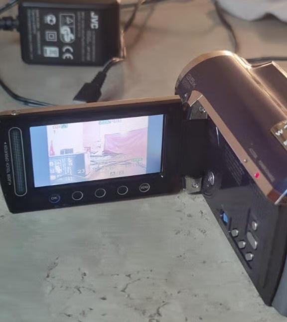 JVC Everio HD Camcorder 60GB HDD,35xOptische Zoom 85 euro, Ophalen of Verzenden, Zo goed als nieuw, Pentax, 8 keer of meer