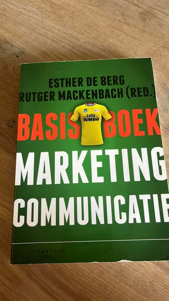 Basisboek Marketingcommunicatie, Boeken, Ophalen of Verzenden, Zo goed als nieuw, Economie en Marketing