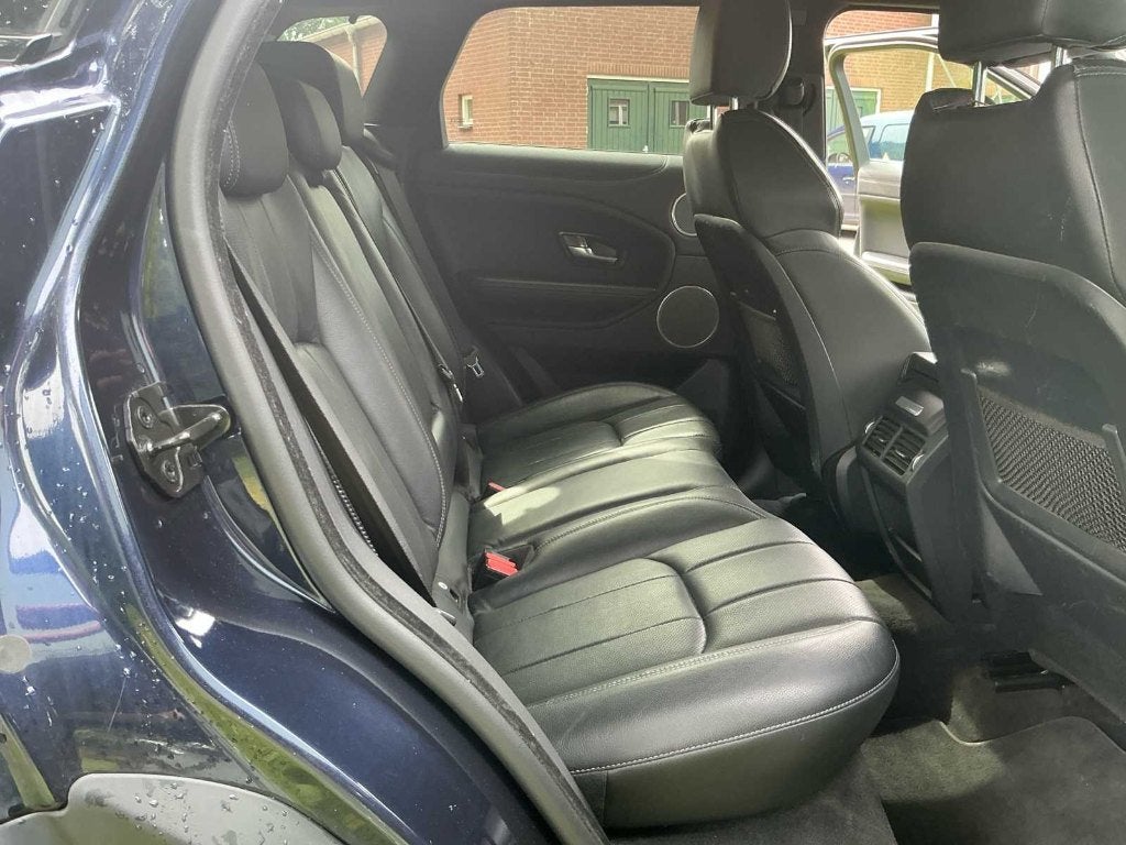 Land Rover Range Rover Evoque 2.0 TD4 4WD AUT 2016 Blauw, Auto's, Automaat, 2000 kg, Blauw, Leder