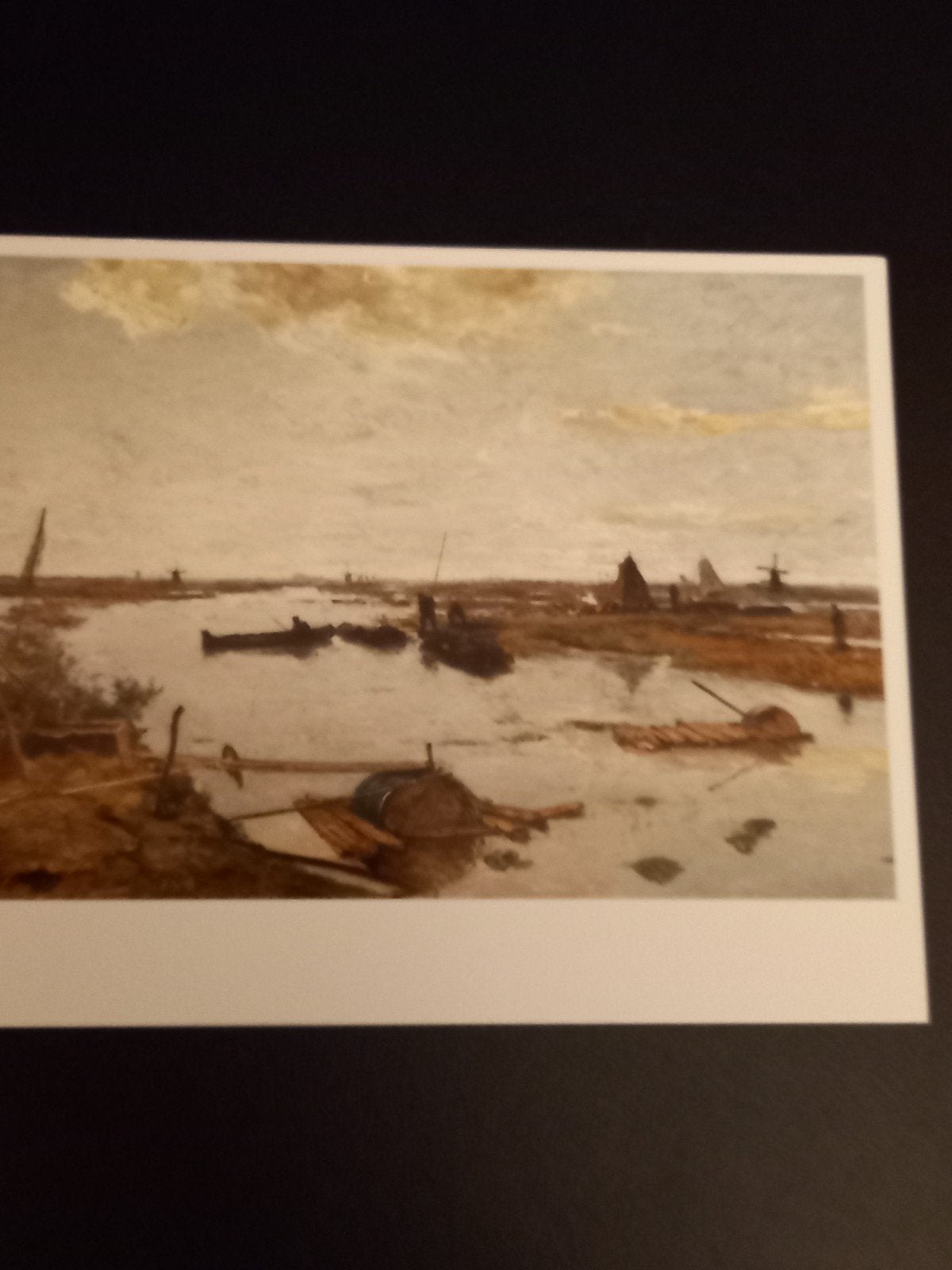 Kunstkaart  Paul Gabriel. Kampeerveenderij  bij Grafhorst, Verzamelen, Verzenden, Ongelopen, Sterren en Beroemdheden