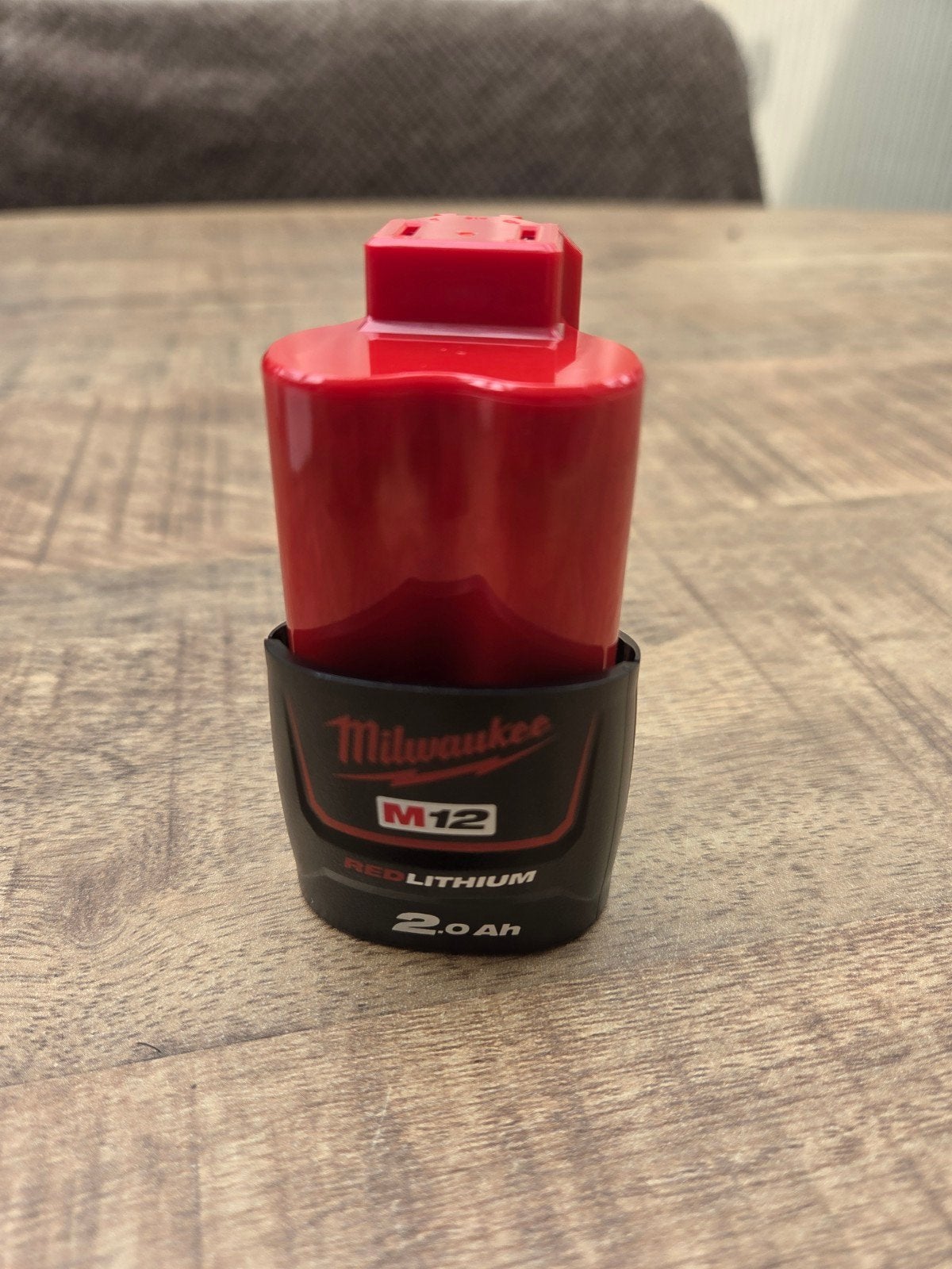 Milwaukee M12 REDLITHIUM 2.0 Ah Accu, Ophalen of Verzenden, Zo goed als nieuw, Minder dan 400 watt, Overige typen