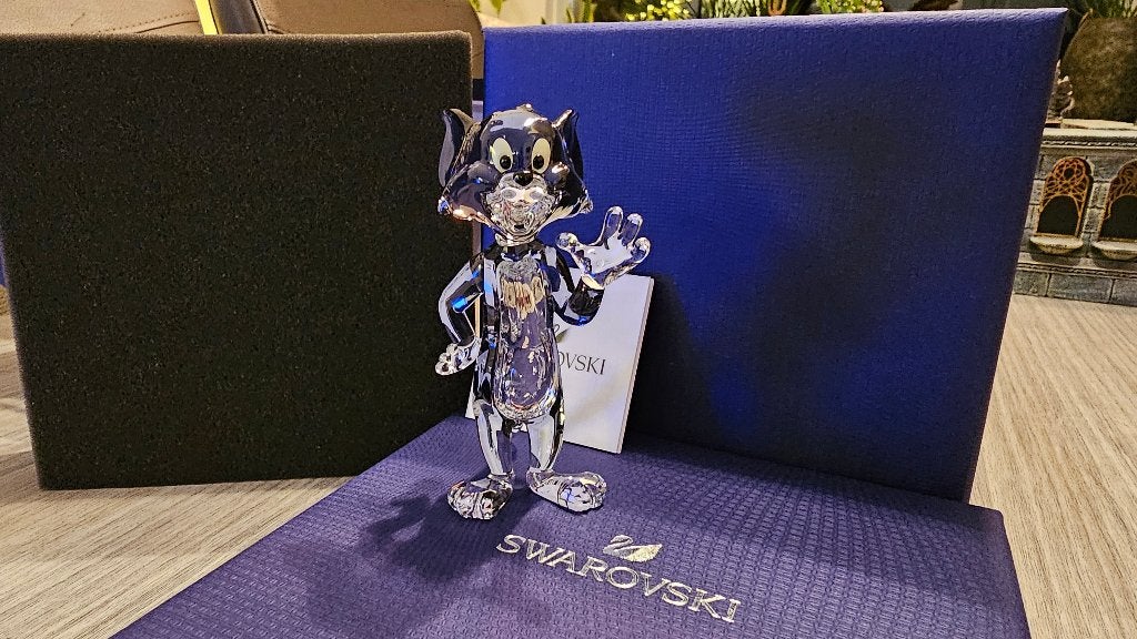 Swarovski Tom & Jerry: Tom! NIEUW!, Ophalen of Verzenden, Nieuw, Figuurtje