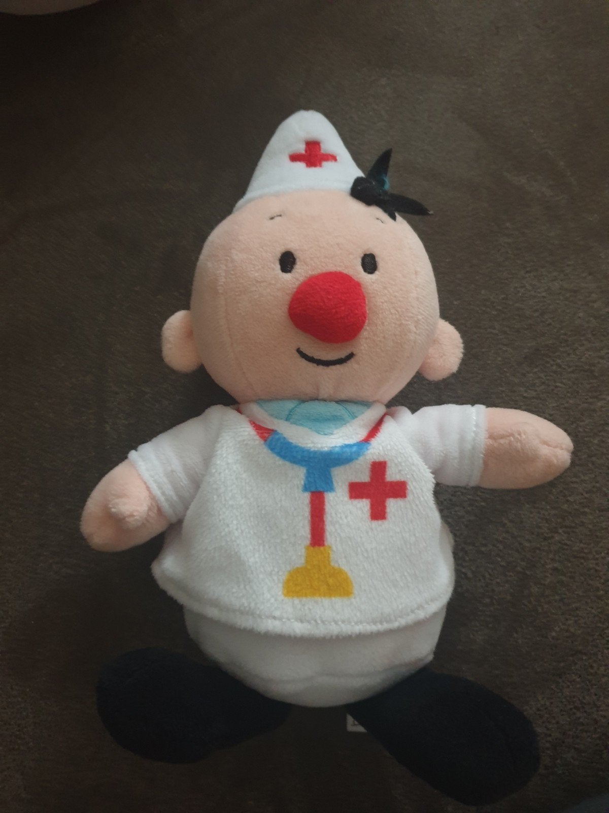 Bumba knuffel als dokter - Zo goed als nieuw, Overige merken, Overige karakters, Overige typen, Ophalen of Verzenden
