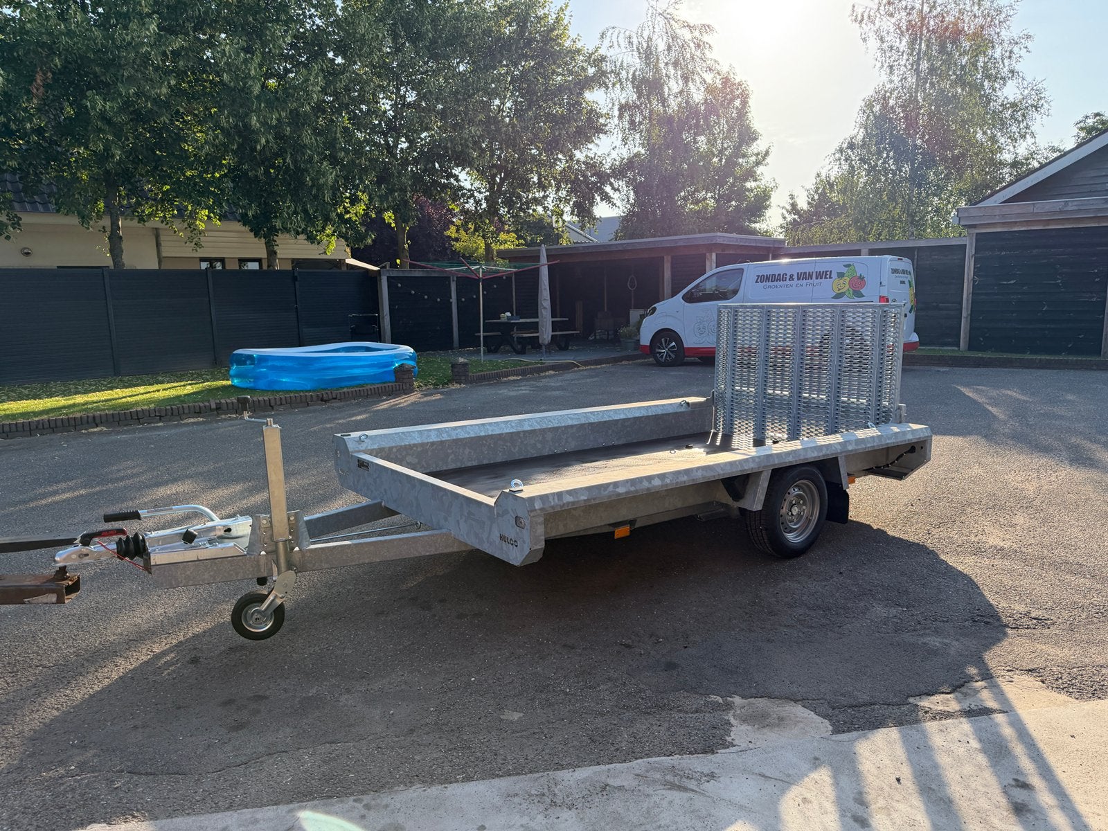 Nieuwe Hulco Terrax-1 Basic Machinetransporter, Ophalen, Nieuw