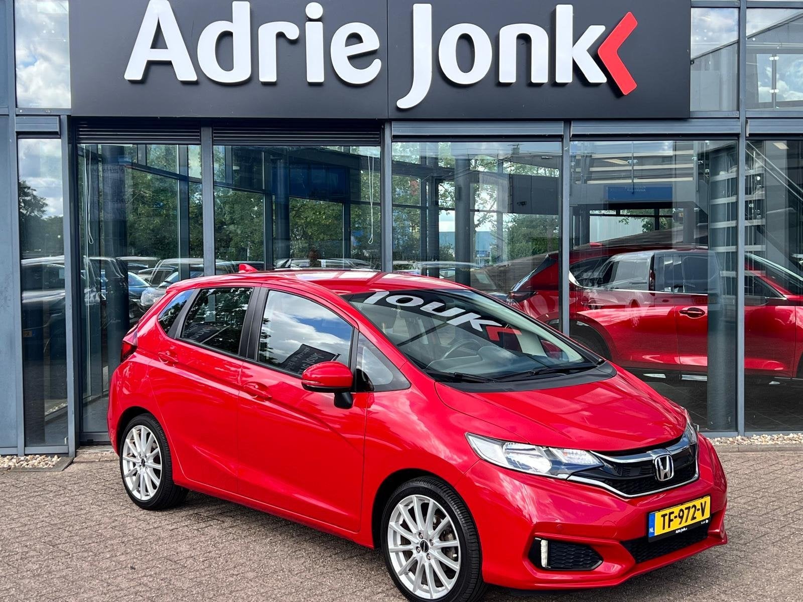 Honda Jazz 1.3 i-VTEC Comfort 102pk AUTOMAAT | TREKHAAK | NA, Auto's, Gebruikt, Euro 6, 4 cilinders, 49 €/maand