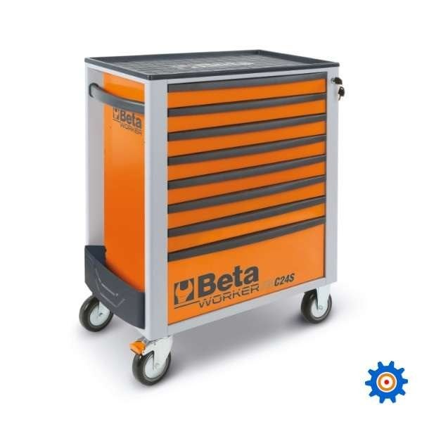 Gereedschapswagen Beta EASY met 8 laden-398 delig, Belder 9-B, Verzenden, Gevuld, Info@betabenelux.nl