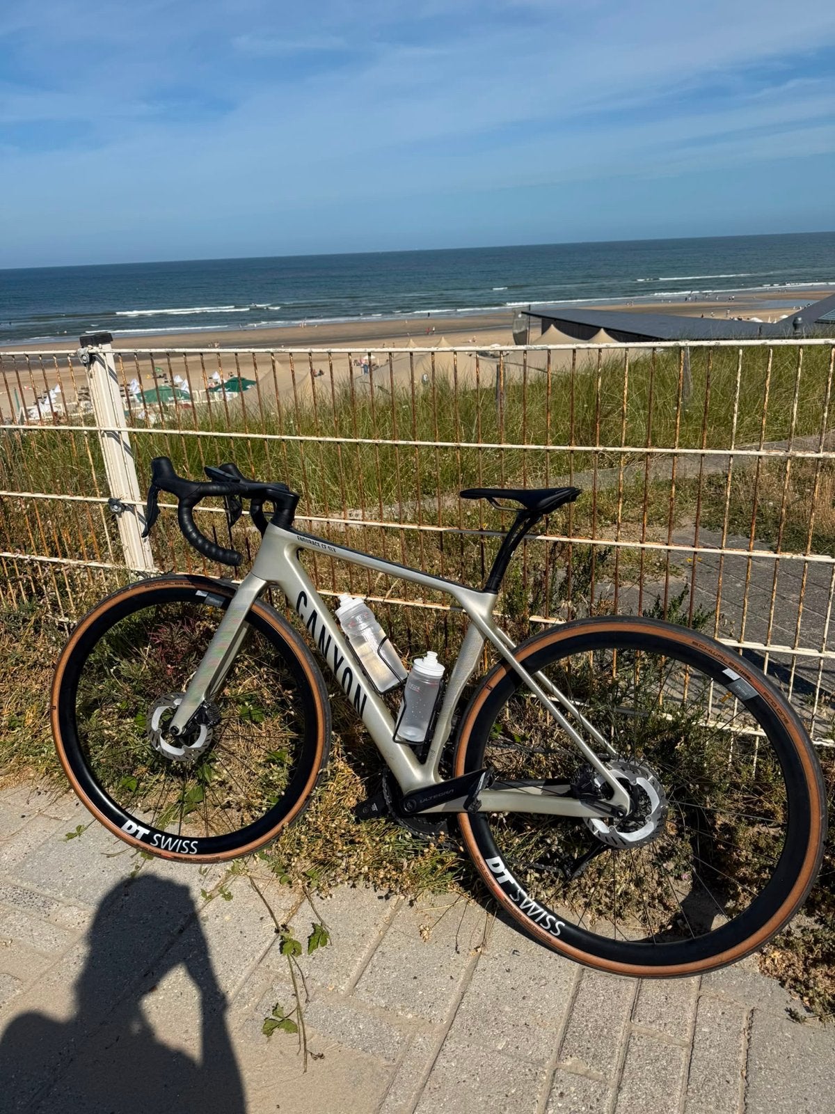 Canyon racefiets met carbon frame, Di2 en powermeter, 28 inch, Carbon, 49 tot 53 cm, Zo goed als nieuw