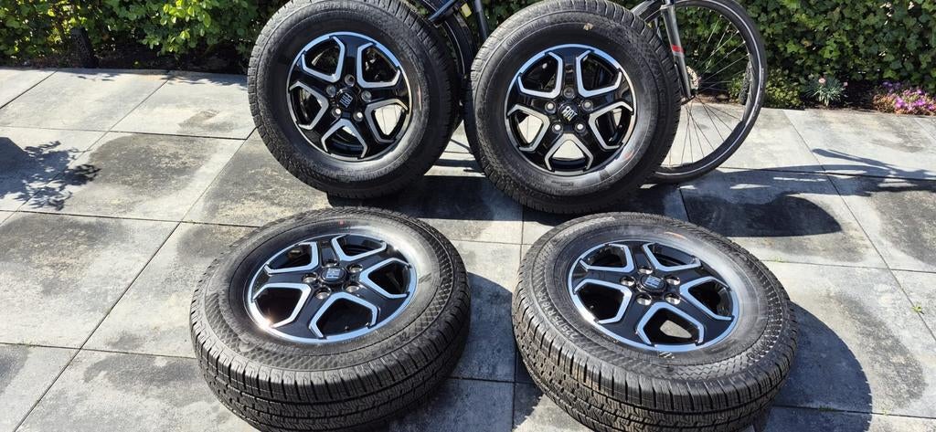 Camper velgen met banden Dot 25, Auto-onderdelen, Banden en Velgen, Bestelwagen, 16 inch, Nieuw, Ophalen of Verzenden