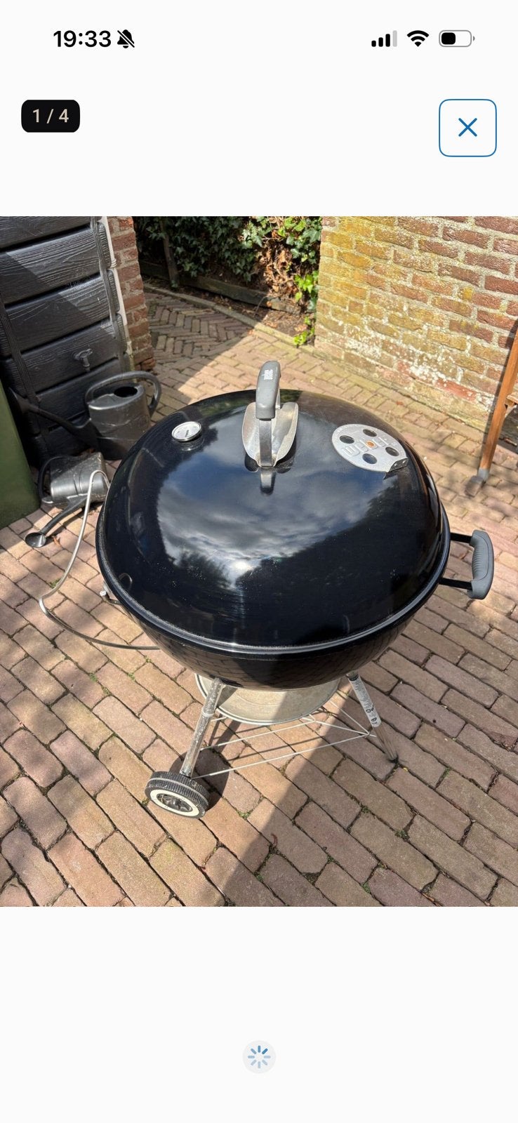 Grote weber bbq, Tuin en Terras, Ophalen, Zo goed als nieuw