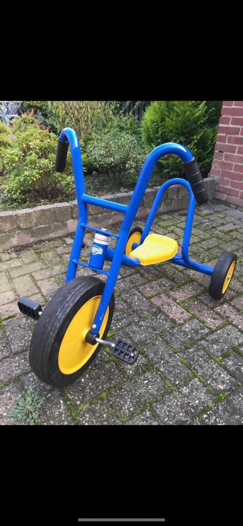 Berg Loopfiets/Loopauto Blauw/Geel, Ophalen, Zo goed als nieuw, Berg