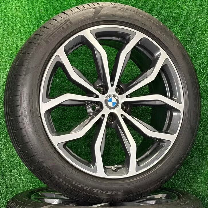Originele 20 inch BMW style 695 velgen met banden X3 X4 G01, Auto-onderdelen, Banden en Velgen, Banden en Velgen, Germany, Ophalen of Verzenden