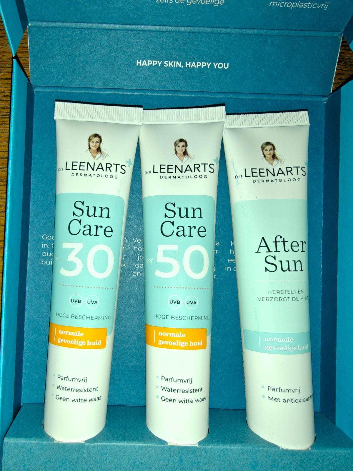 Drs Leenarts zonnebrand handbagage 3x 50ml spf 30 en 50, Ophalen of Verzenden, Nieuw, Zonnebrand of After Sun