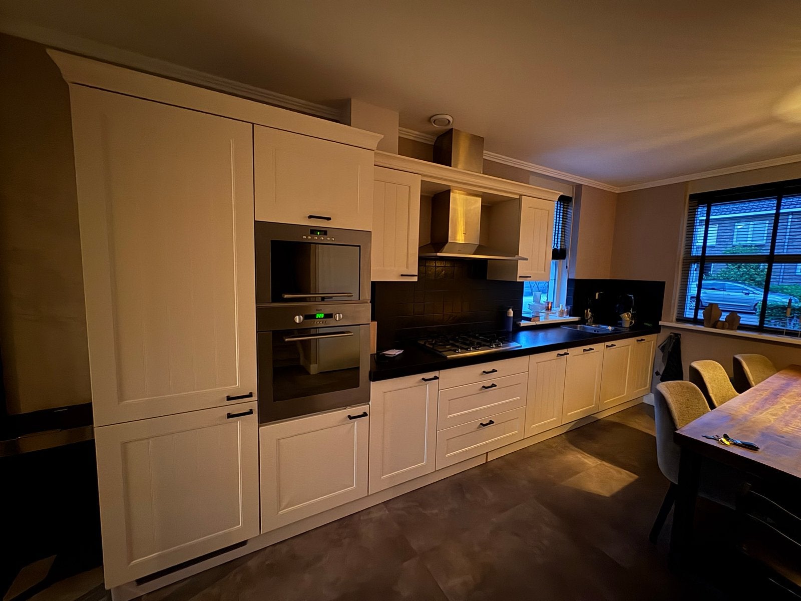 Completekeuken met Apparatuur, Ophalen, Gebruikt, Hoekkeuken, Kunststof