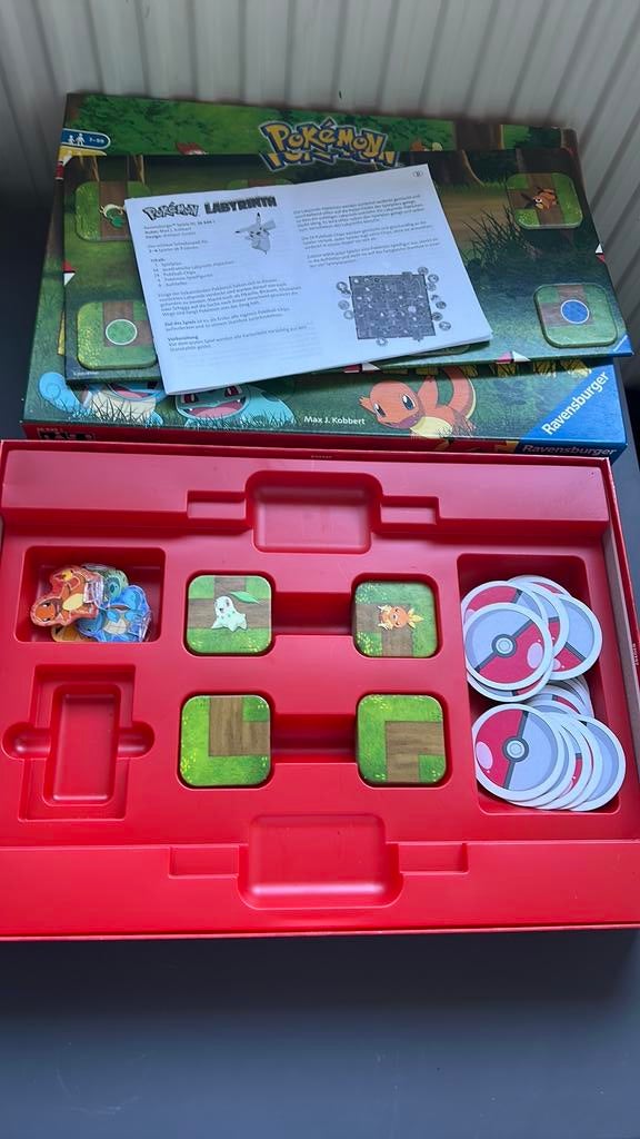 Pokemon labyrinth, Ophalen, Gebruikt