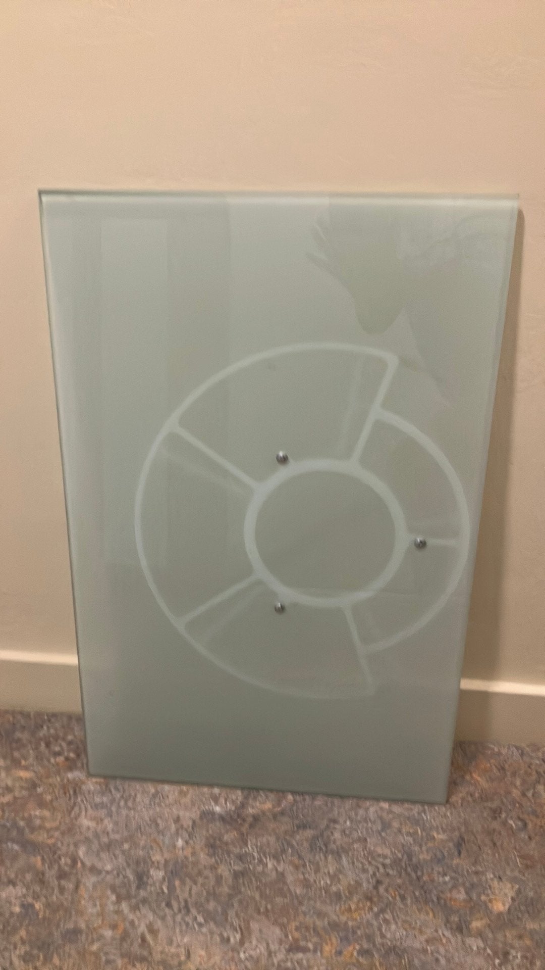 Draaiplateau ( glas), Ophalen of Verzenden, Zo goed als nieuw