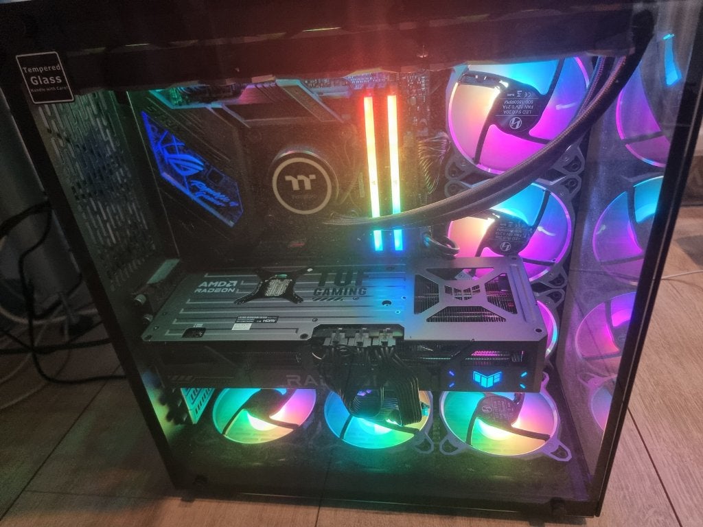 Intel i7-12700K Gaming and Streaming PC - AMD 9070XT OC TUF, Ophalen, 32 GB, Refurbished, Gaming