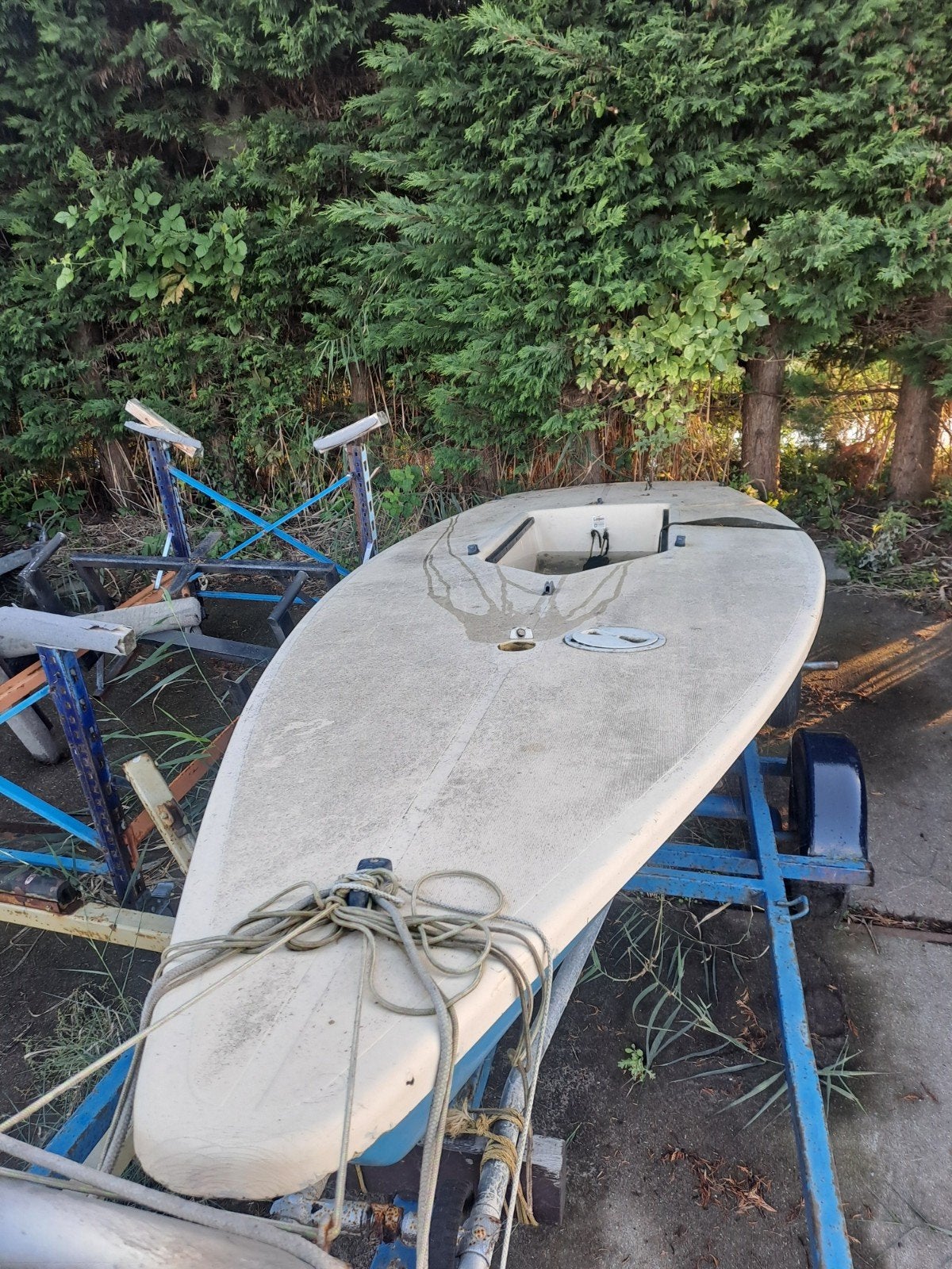 sub met trailer voor met de Hond te suppen., Watersport en Boten, Ophalen of Verzenden, Zo goed als nieuw, SUP-boards