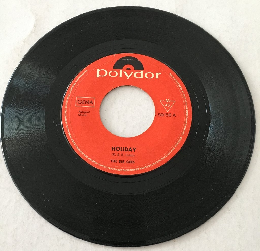 The Bee Gees ‎– Holiday, Gebruikt, Originele persing, 7 inch, Ophalen of Verzenden