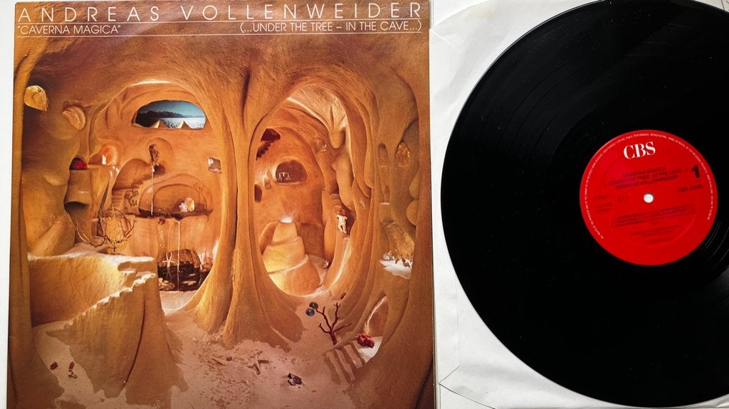 AVO1 Andreas Vollenweider Caverna Magica GERM83 €20, LP, Overige genres, Speciale editie, Ophalen of Verzenden