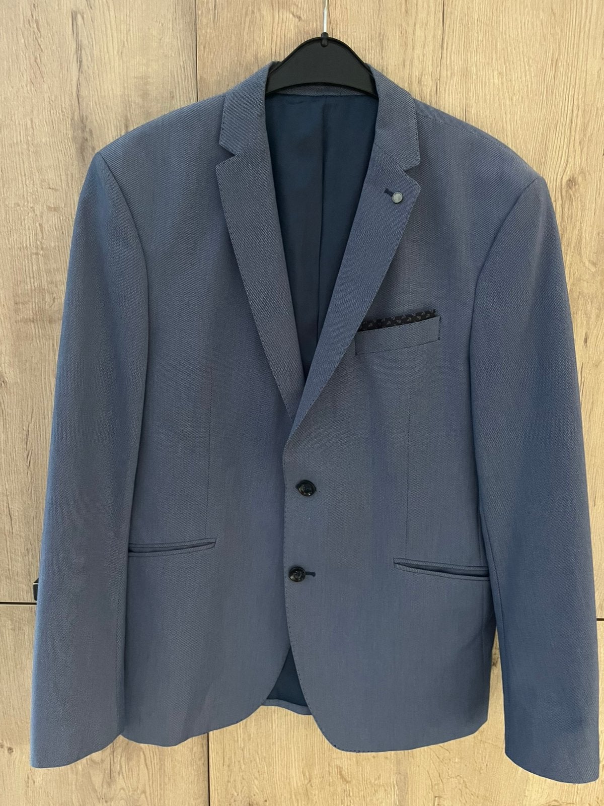 Zara Man maat 54 Colbert, Kleding | Heren, Verzenden, Zo goed als nieuw, Maat 52/54 (L), Blauw