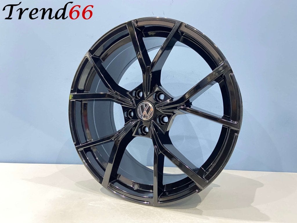 5x100 17'' Estoril Velgen Vw Polo 6R 6C 2G Fabia Ibiza A1 FR, Auto-onderdelen, Banden en Velgen, Niet ingevuld, 215 mm, Velg(en)