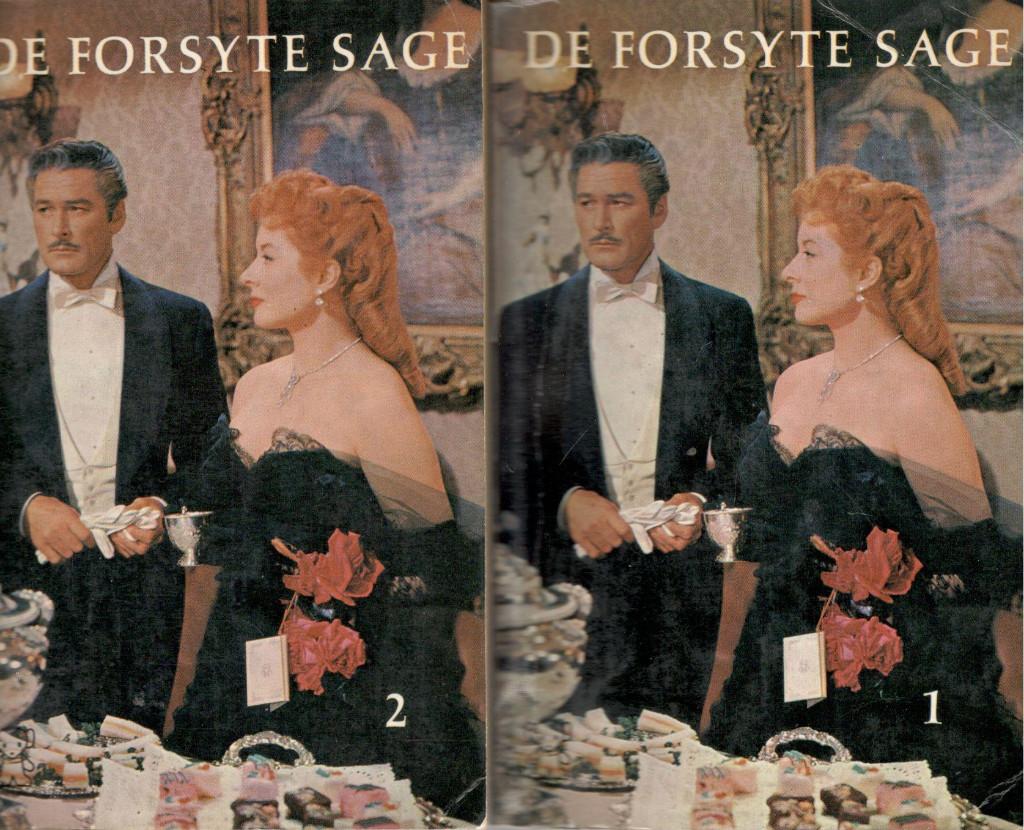John Galsworthy : de Forsyte sage, deel 1 en deel 2., Ophalen of Verzenden, Gelezen