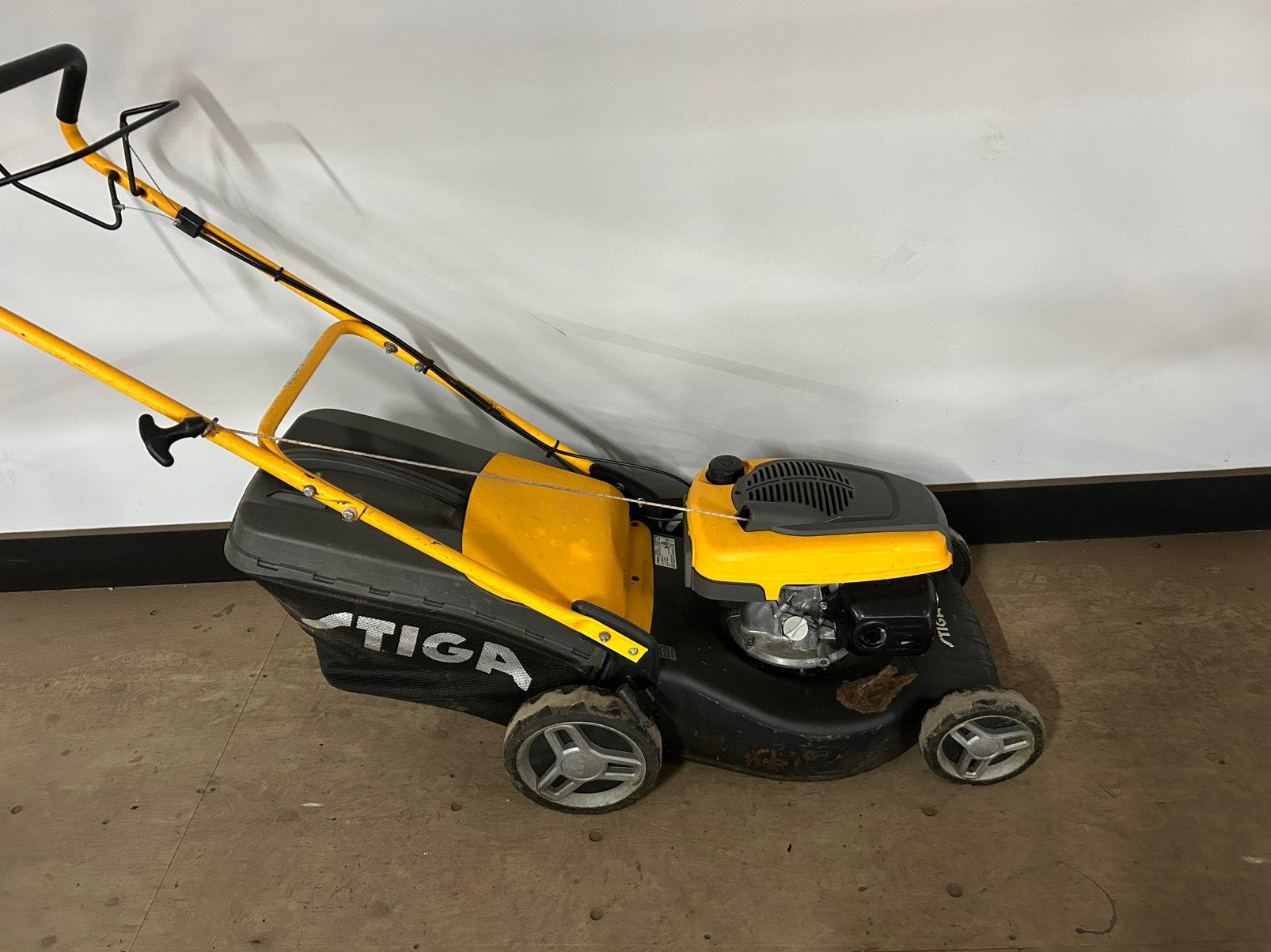Stiga combi sh 48 maaier, Tuin en Terras, Grasmaaiers, Ophalen, Zo goed als nieuw