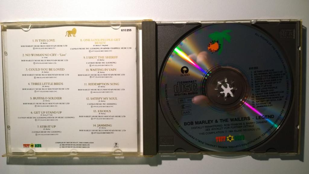 Bob Marley & The Wailers - Legend (The Best Of Bob Marley), Cd's en Dvd's, Ophalen of Verzenden, Zo goed als nieuw
